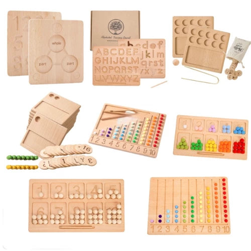 Montessori Multi Math Counting Puzzle