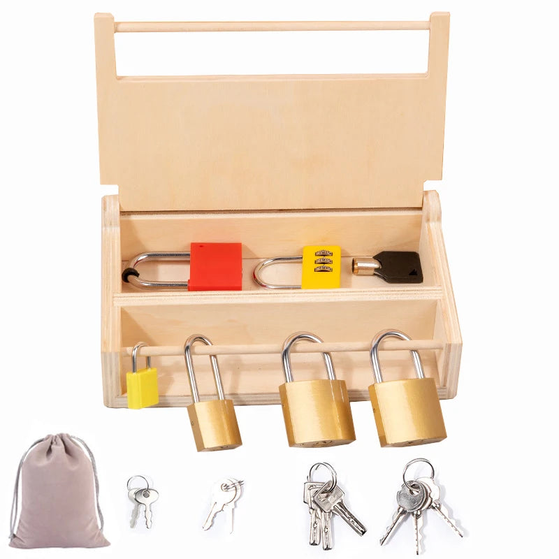 Montessori Learning Locks