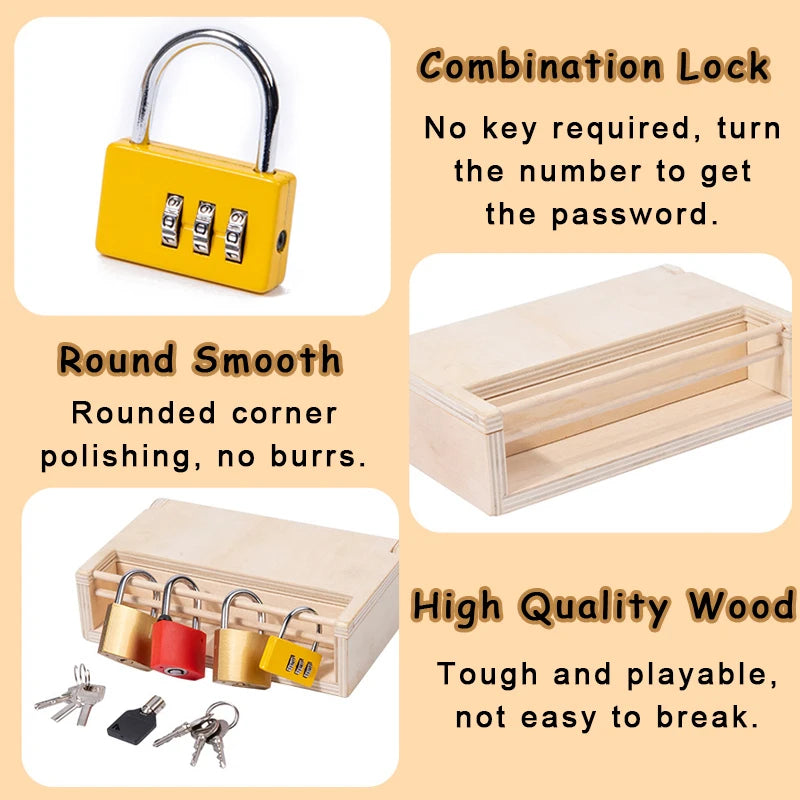 Montessori Learning Locks