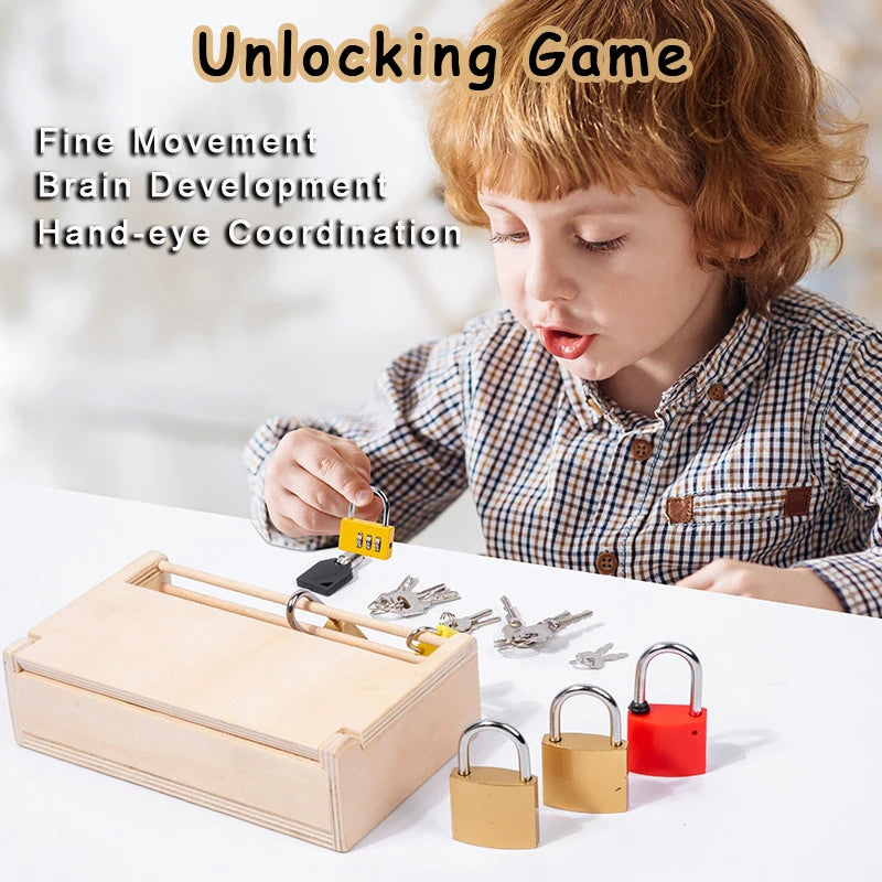 Montessori Learning Locks