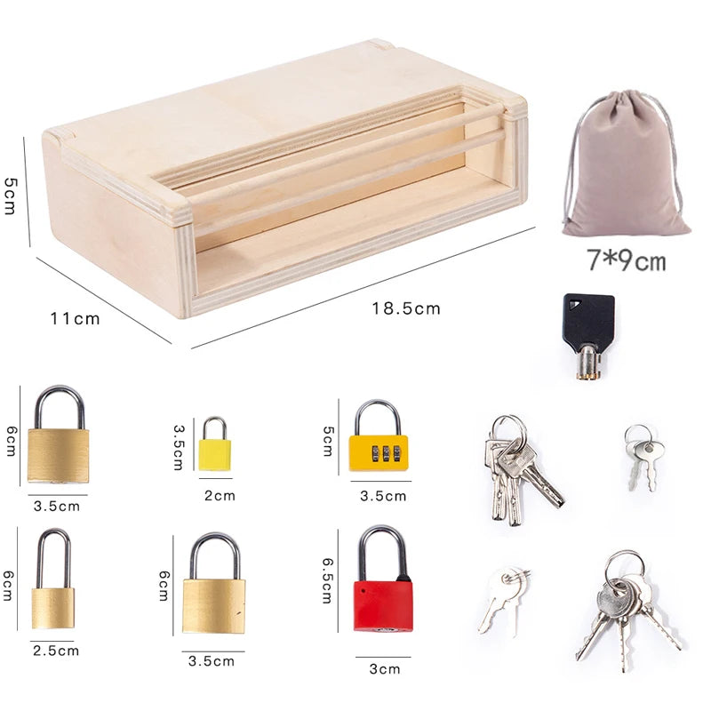 Montessori Learning Locks