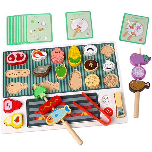 Barbecue  Montessori Educational Pretend Play