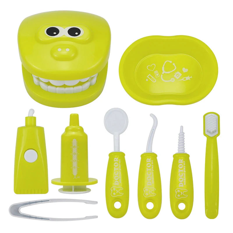 9pcs/set Teeth Brush Teaching Model