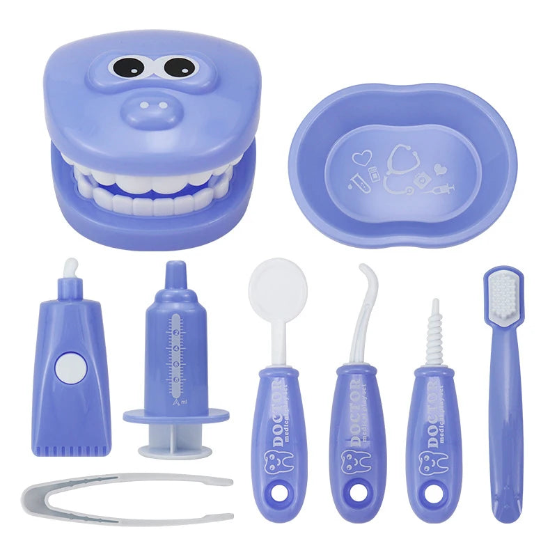 9pcs/set Teeth Brush Teaching Model