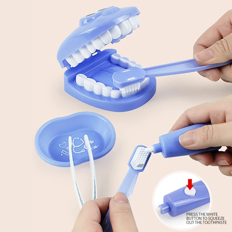 9pcs/set Teeth Brush Teaching Model