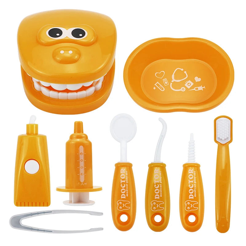 9pcs/set Teeth Brush Teaching Model