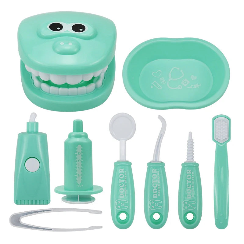 9pcs/set Teeth Brush Teaching Model