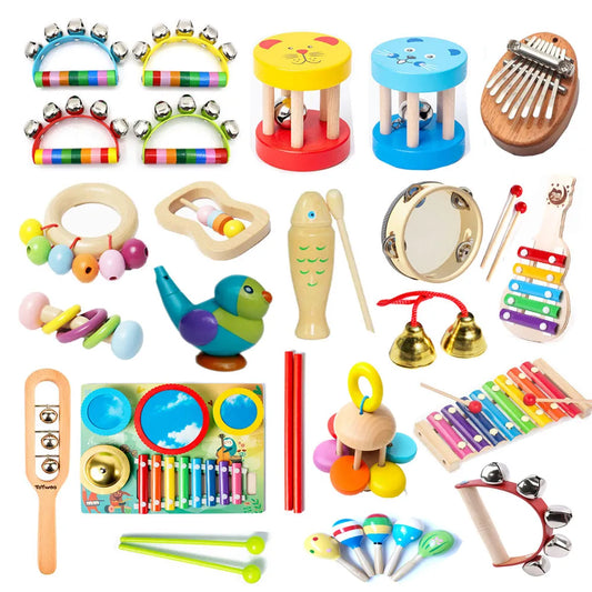 Wooden Musical Percussion Instruments