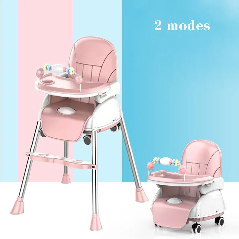 Folding Baby Adjustable Highchair