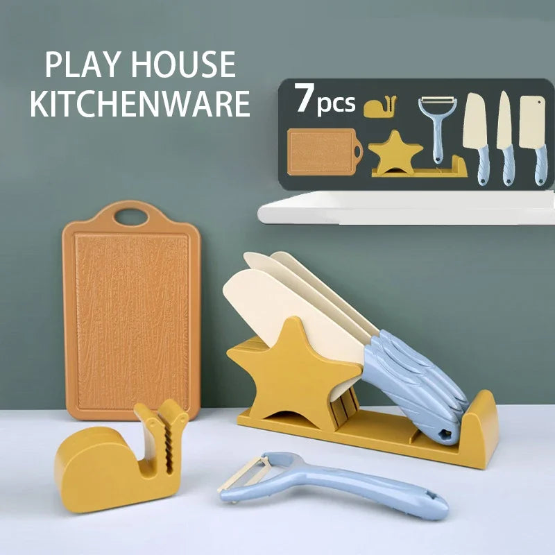 Children Kitchen Cookware and Play Food