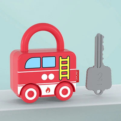 Montessori Childs Learning Lock with Keys