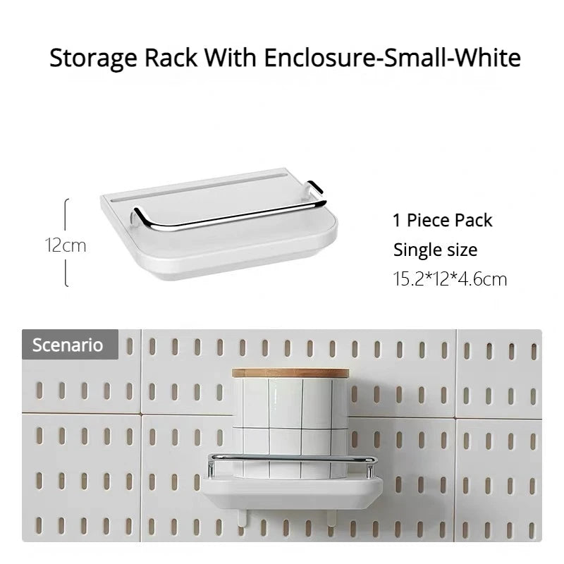 Pegboard Wall Panels Pegboard Wall Organiser Mounting Display Diy Pegboard Kit Tool Storage Panel Board Rack Wall Shelf Storage