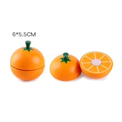 1Pcs Fruit Cutting Educational Toys, Wooden