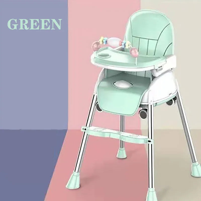 Folding Baby Adjustable Highchair