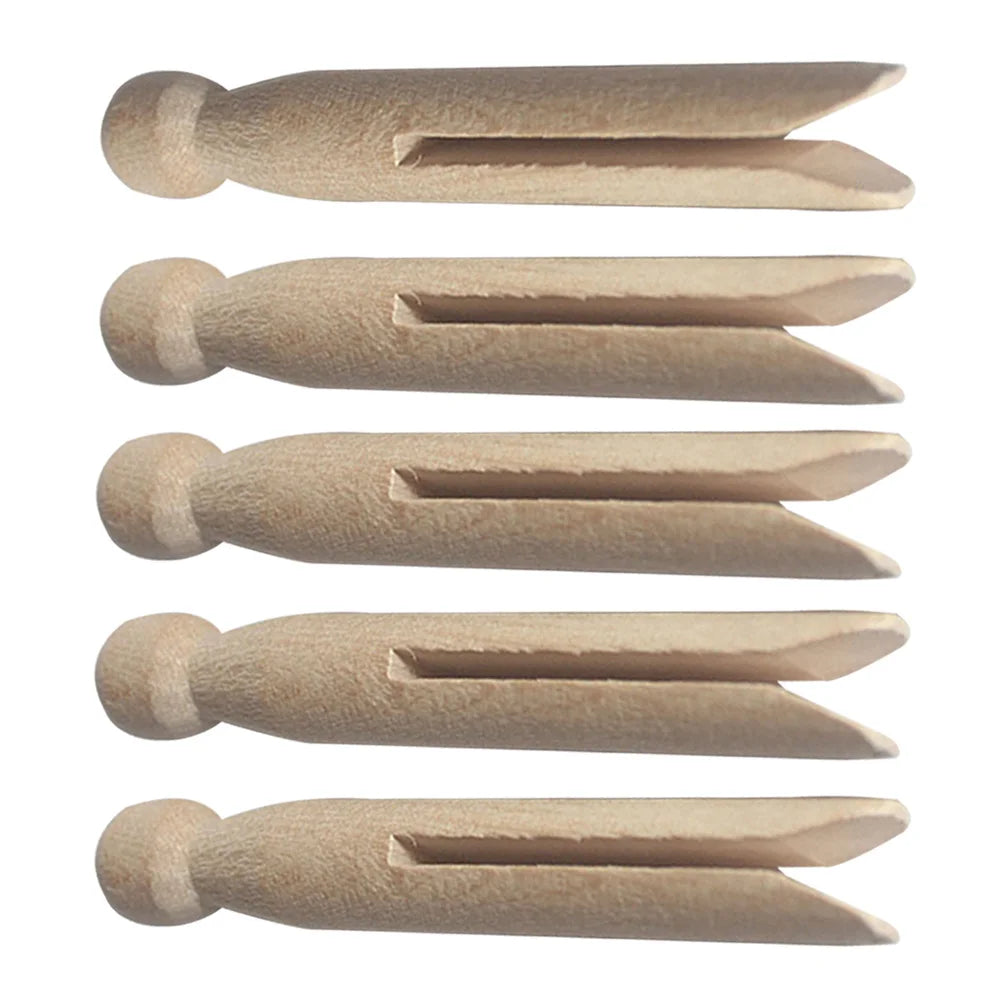 12pcs Wooden Dolly Clothes Peg