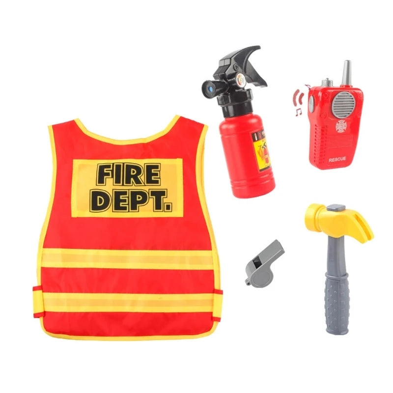 Firefighter Costume Dress-Up