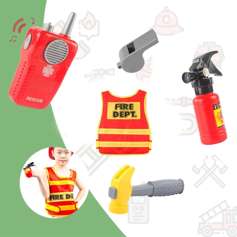 Firefighter Costume Dress-Up