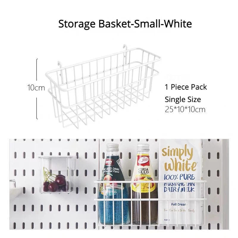 Pegboard Wall Panels Pegboard Wall Organiser Mounting Display Diy Pegboard Kit Tool Storage Panel Board Rack Wall Shelf Storage