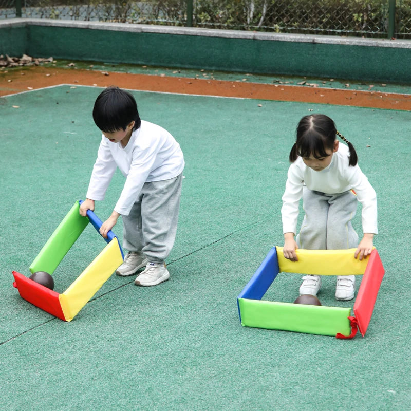 Outdoor Games, Jump Frame, Drill Holes, Sensory Integration