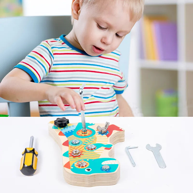 Montessori Busy Board Screw Nut Set