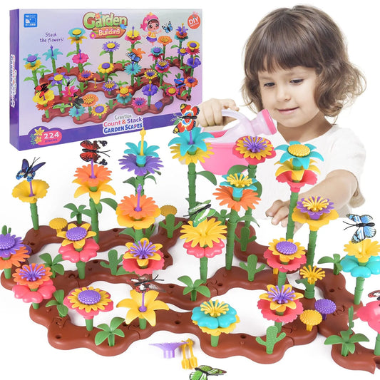 Grow Their Imagination with STEM Educational Flower Garden Building