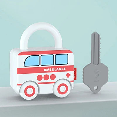 Montessori Childs Learning Lock with Keys