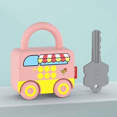 Montessori Childs Learning Lock with Keys