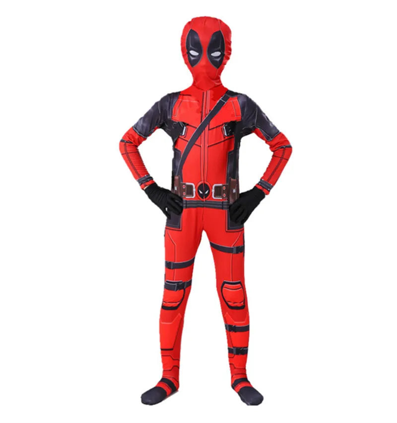 Deadpool Mask Bodysuit