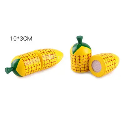 1Pcs Fruit Cutting Educational Toys, Wooden