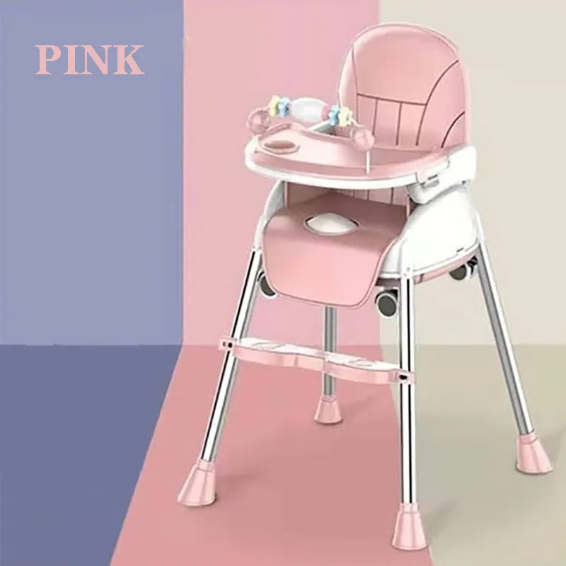 Folding Baby Adjustable Highchair