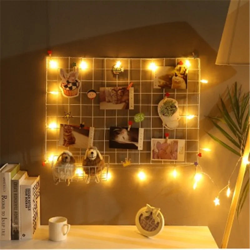 Iron Grid Wall Decoration Photo Frame Wall Art