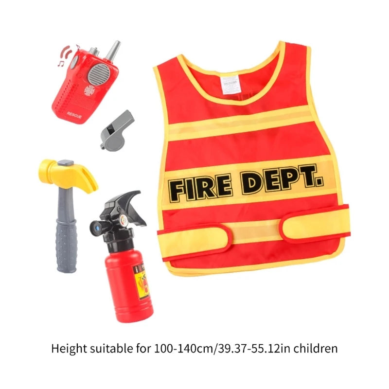 Firefighter Costume Dress-Up