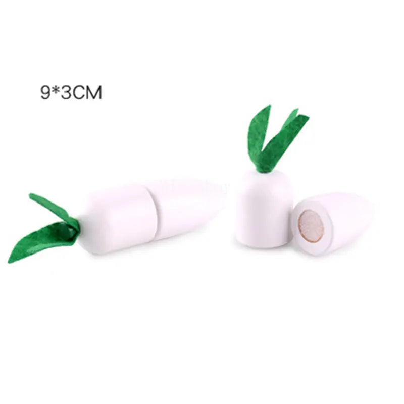 1Pcs Fruit Cutting Educational Toys, Wooden