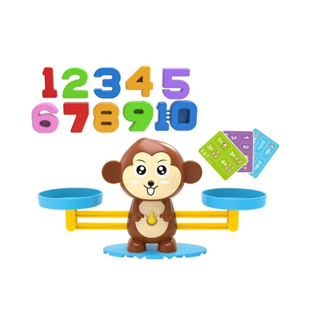 Montessori Monkey Balance Math Game