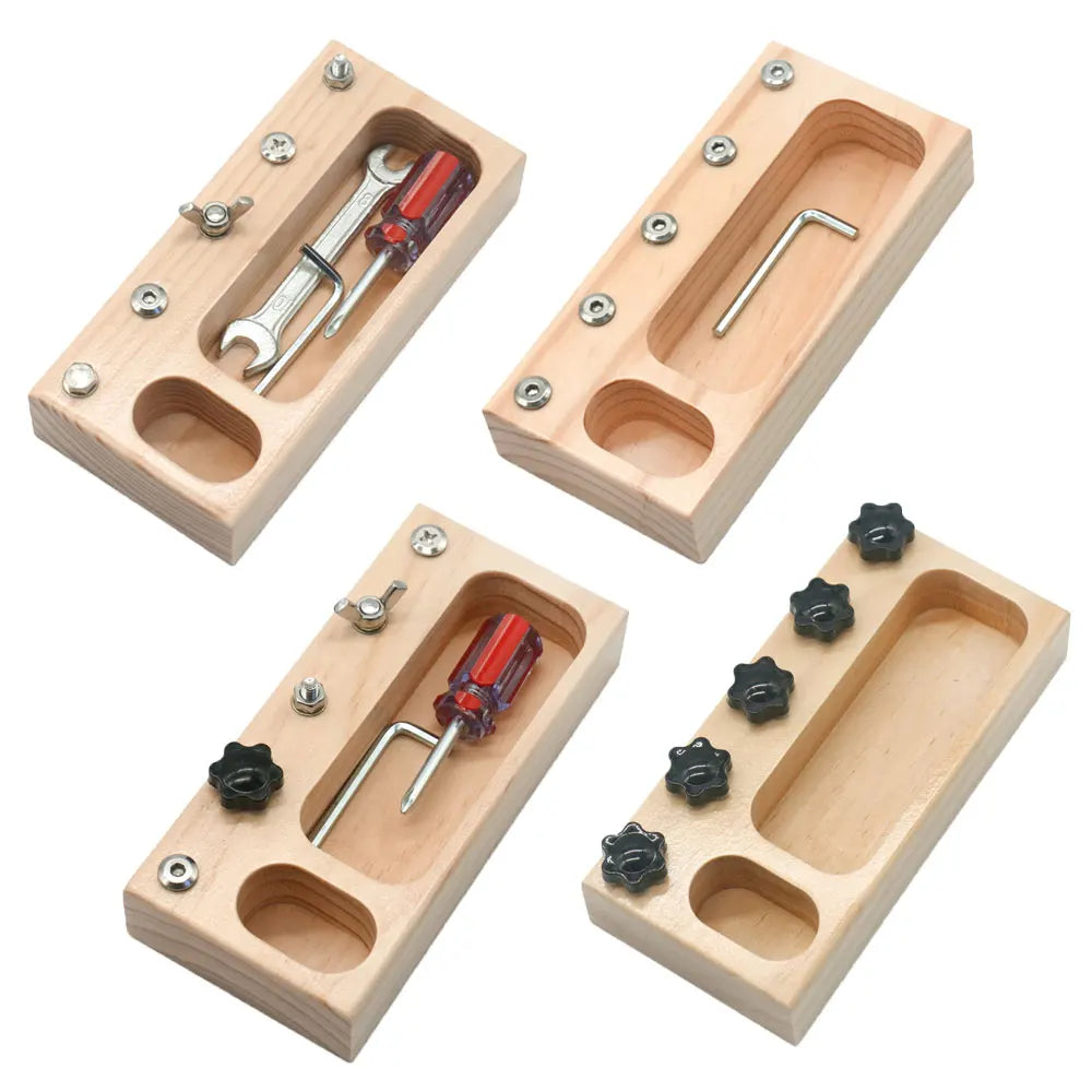 Montessori Busy Board Screw Bolt Set