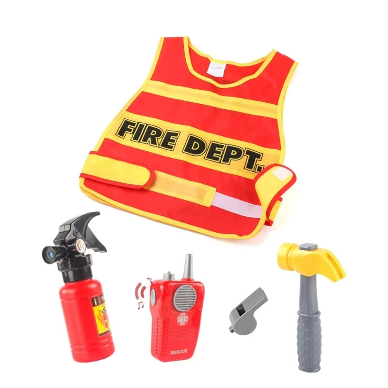 Firefighter Costume Dress-Up