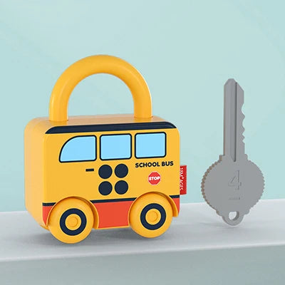 Montessori Childs Learning Lock with Keys