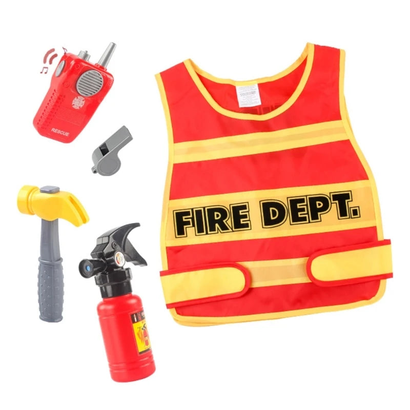 Firefighter Costume Dress-Up