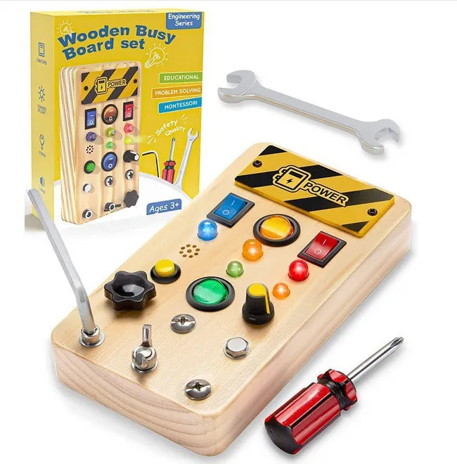 Montessori  Busy Board Accessory Educational Sensory Toys