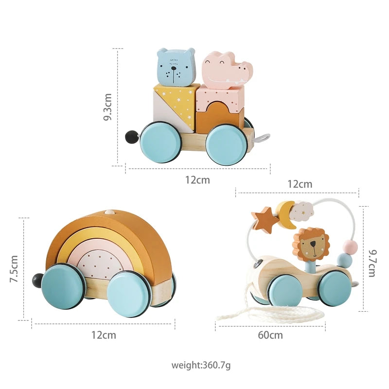 1PC Baby Wooden Montessori Educational Toys