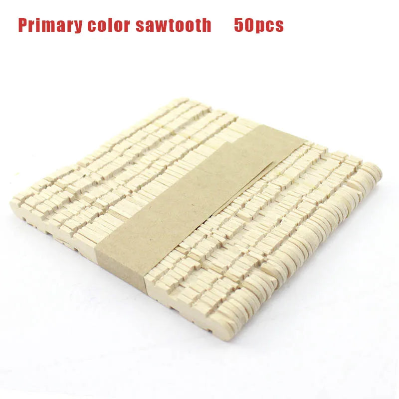 50Pcs Wooden Popsicle Sticks Natural Wood