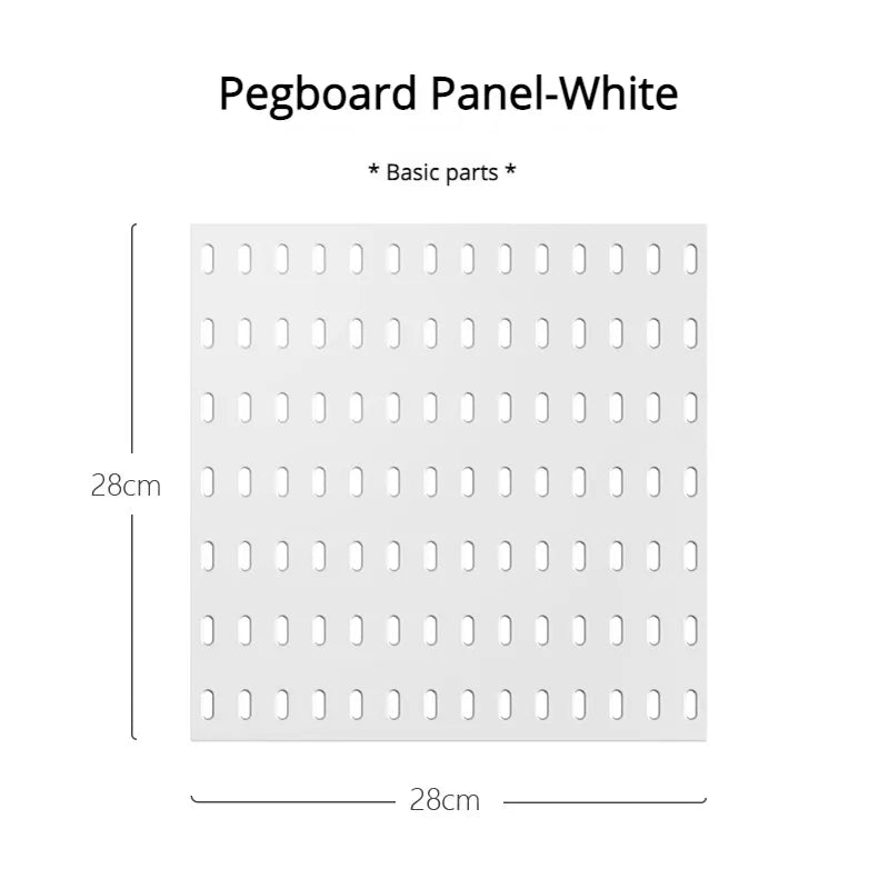 Pegboard Wall Panels Pegboard Wall Organiser Mounting Display Diy Pegboard Kit Tool Storage Panel Board Rack Wall Shelf Storage