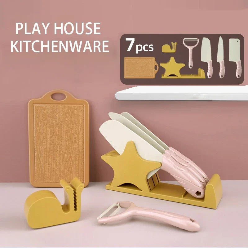 Children Kitchen Cookware and Play Food