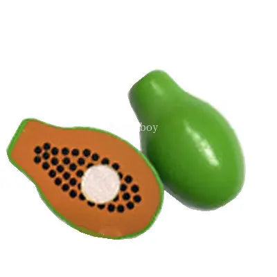 1Pcs Fruit Cutting Educational Toys, Wooden