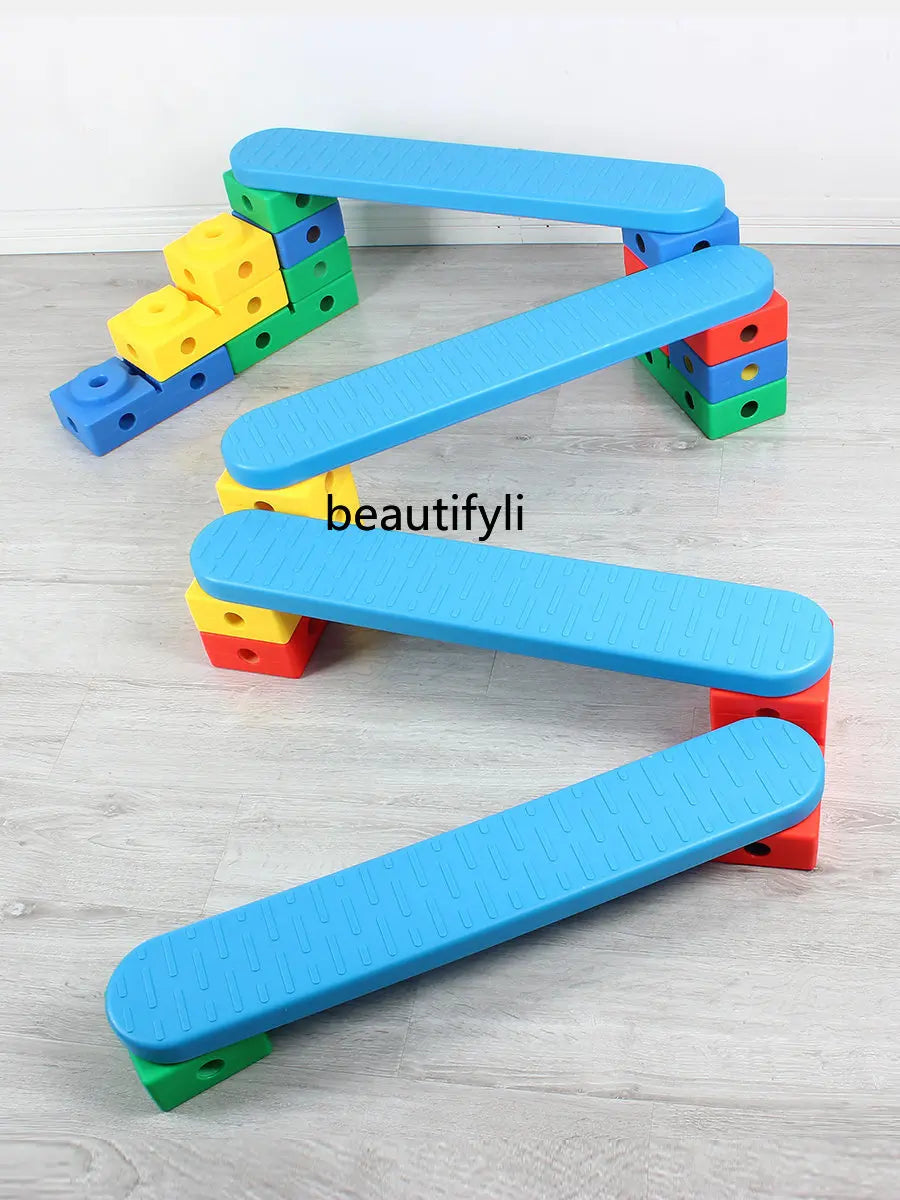 Balance Bridge Plates Full Brick Half Brick Early Education Physical Fitness