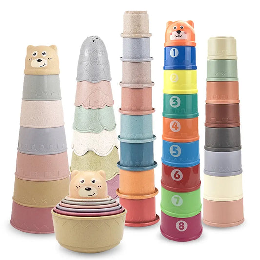 Montessori  Baby Stacking Cup Toys