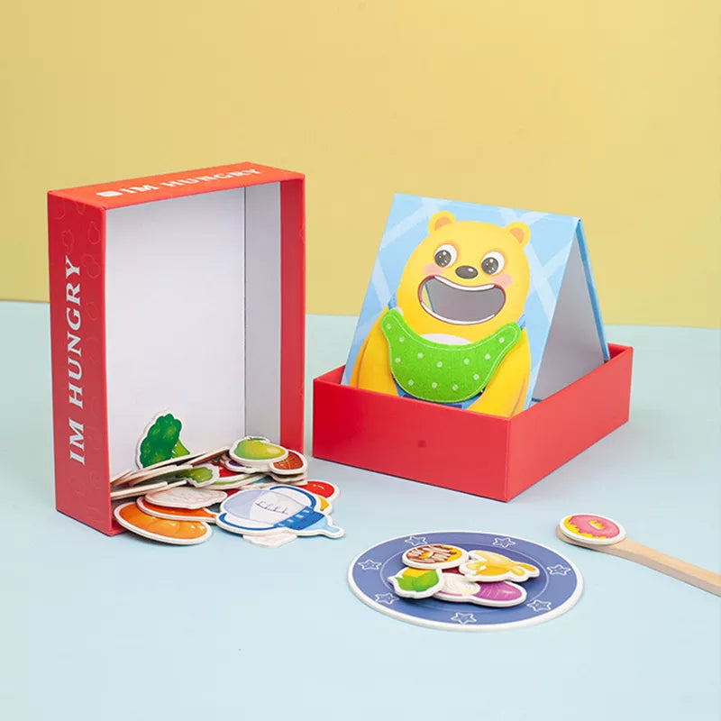 NEW Montessori Child Interaction Simulation Feeding Game