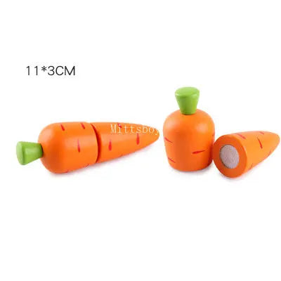 1Pcs Fruit Cutting Educational Toys, Wooden