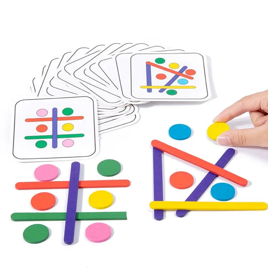 Montessori Wooden 3D Jigsaw Game